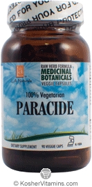 L.A. Naturals Kosher Paracide 100% Vegetarian 90 Vegetable Capsules