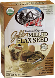 Hodgson Mill Kosher Organic Golden Milled Flax Seed Meal 12 Oz.