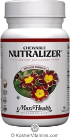 Maxi Health Kosher Chewable Nutralizer 90 Tablets