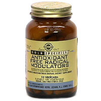 Solgar Antioxidant Free Radical Formula Vegetarian Suitable Not Certified Kosher 60 Vegicaps
