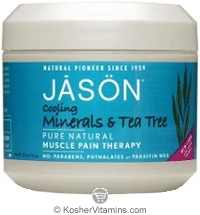 Jason Cooling Minerals & Tea Tree Pure Natural Muscle Pain Therapy 4 OZ