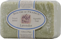 South of France French Milled Bar Soap Lavender 8 OZ