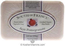 South of France French Milled Bar Soap Acai Pomegranate 8 OZ