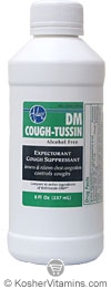 Adwe Kosher DM Cough-Tussin 8 OZ.