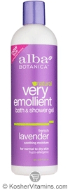 Alba Botanica Body Bath French Lavender 12 OZ
