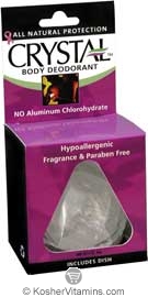Crystal All Natural Body Deodorant Rock 3 OZ