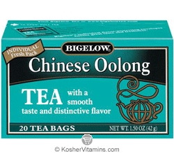 Bigelow Kosher Chinese Oolong Tea 20 Tea Bags