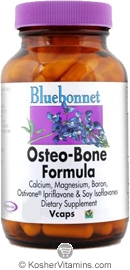 Bluebonnet Kosher Osteo-Bone Formula 180 Vegetable Capsules