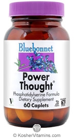 Bluebonnet Kosher Power Thought 60 Caplets