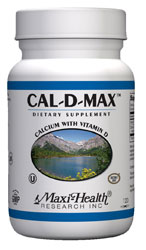 Maxi Health Kosher Cal-D-Max Calcium with Vitamin D 120 Maxicaps