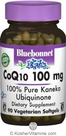 SupHerb Kosher Co Q-10 Coenzyme 100 mg 60 Softgel Capsules
