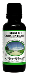 Maxi Health Kosher Maxi D3 Concentrate 1000 IU  1 Oz.