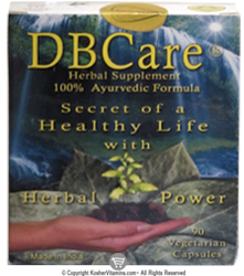 HealingPower Kosher DBCare Helps Maintain Healthy Glucose Levels  90 Vegetarian Capsules