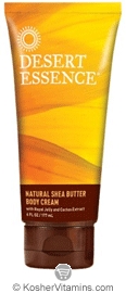 Desert Essence Shea Butter Body Cream 6 OZ