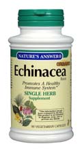 Natures Answer Kosher Echinacea Root 60 Vegicaps