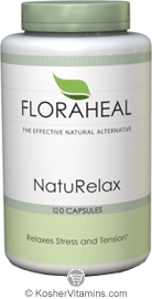 Floraheal Kosher NatuRelax 120 Vegicaps