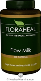 Floraheal Kosher Flow Milk 120 Vegicaps