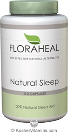 Floraheal Kosher Natural Sleep 120 Vegicaps