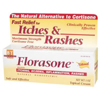 Boericke & Tafel Florasone Itches & Rashes Cream 1 OZ