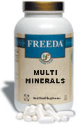 Freeda Kosher Multi-Minerals 250 TAB