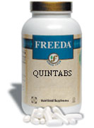 Freeda Kosher Quintabs Hi-Potency Multi-Vitamin (no minerals) 100 TAB