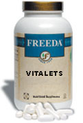 Freeda Kosher Vitalets-Children&rsquo;s Chewable Orange Flavor 250 CHW