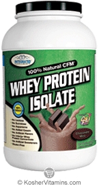 Integrated Supplements Kosher 100% Natural CFM Whey Protein Isolate Dairy Chocolate Mint 2 LB