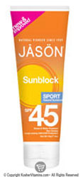 Jason Sport Natural Sun block SPF 45 4 OZ