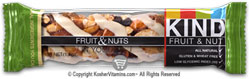 Kind Kosher Fruit And Nut Bars Fruit And Nut In Yogurt OU Dairy 12 Bars