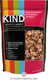 Kind Kosher Healthy Grains Dark Chocolate And Cranberry Clusters Dairy Case Of 6 11 OZ