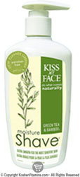 Kiss My Face Moisture Shave Green Tea and Bamboo 11 Oz.