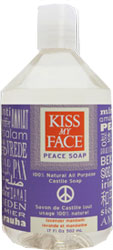 Kiss My Face Castile Soap Lvndr Mandrn 17 OZ