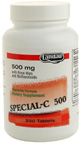 Landau Kosher Vitamin C Special C 500 Mg. 250 Tablets