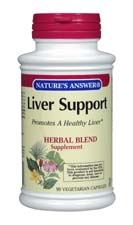 Natures Answer Kosher Liver Support 90 Vegicaps