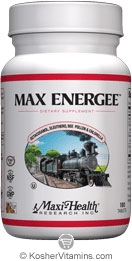 Maxi Health Kosher Max Energee  180 TAB