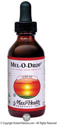 Maxi Health Kosher Mel-O-Drop Melatonin Liquid 2 fl oz.