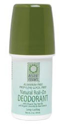 Desert Essence Natural Roll-On Deodorant 2 OZ
