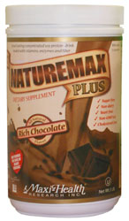 Maxi Health Kosher Naturemax Plus Protein Powder Rich Chocolate 1 LB