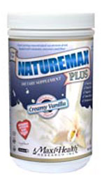 Maxi Health Kosher Naturemax Plus Protein Powder Creamy Vanilla 1 LB
