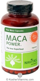 Navitas Naturals Organic Raw Maca 500 Mg Vegetarian Suitable Not Certified Kosher 100 Vegetarian Capsules