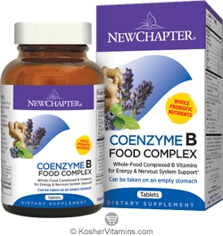 New Chapter Kosher Coenzyme B Food Complex 30  Tablets