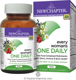 New Chapter Kosher Every Woman&rsquo;s One Daily 72 Tablets
