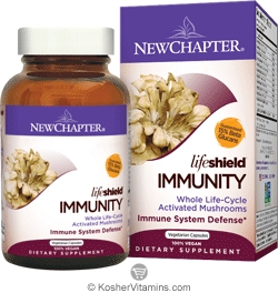 New Chapter Kosher Lifeshield  Immunity: Immune System Defense 120 Vegetarian Capsules
