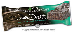 NuGo Nutrition Kosher NuGo Dark Protein Bar 10 g Mint  Chocolate Chip Parve  Gluten Free 1 Bar