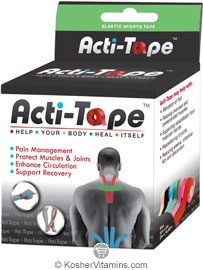 NutriWorks Kosher Kinesiology Acti-Tape Green 1 Roll