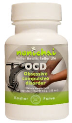 NoniChai Kosher OCD Obsessive Compulsive Disorder 30 Capsules