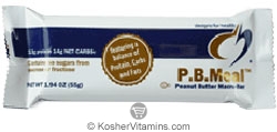 Designs for Health Kosher Peanut Butter Macro-Bar Meal Bar Dairy Case Of 12