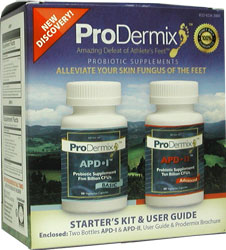 ProDermix Kosher APD l & APD ll Amazing Defeat of Athlete&rsquo;s Feet Starters Kit & User Guide 1 Kit