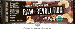 Raw Revolution Kosher Organic Live Food Bar Chocolate Crave Parve 12 Bars
