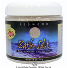 Redmond Real Salt Kosher Bath Salt 18 OZ